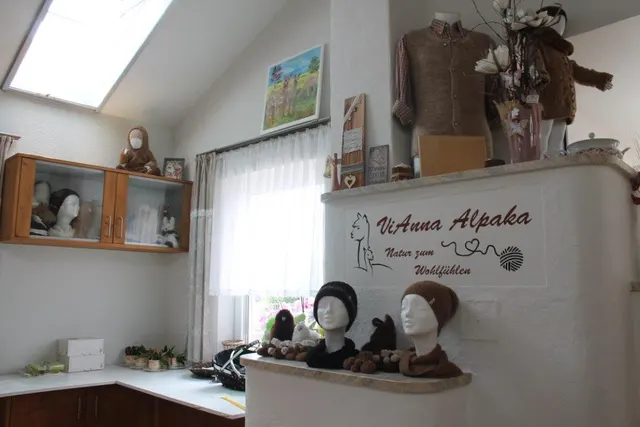 Einblick in den Verkaufsraum der ViAnna Boutique